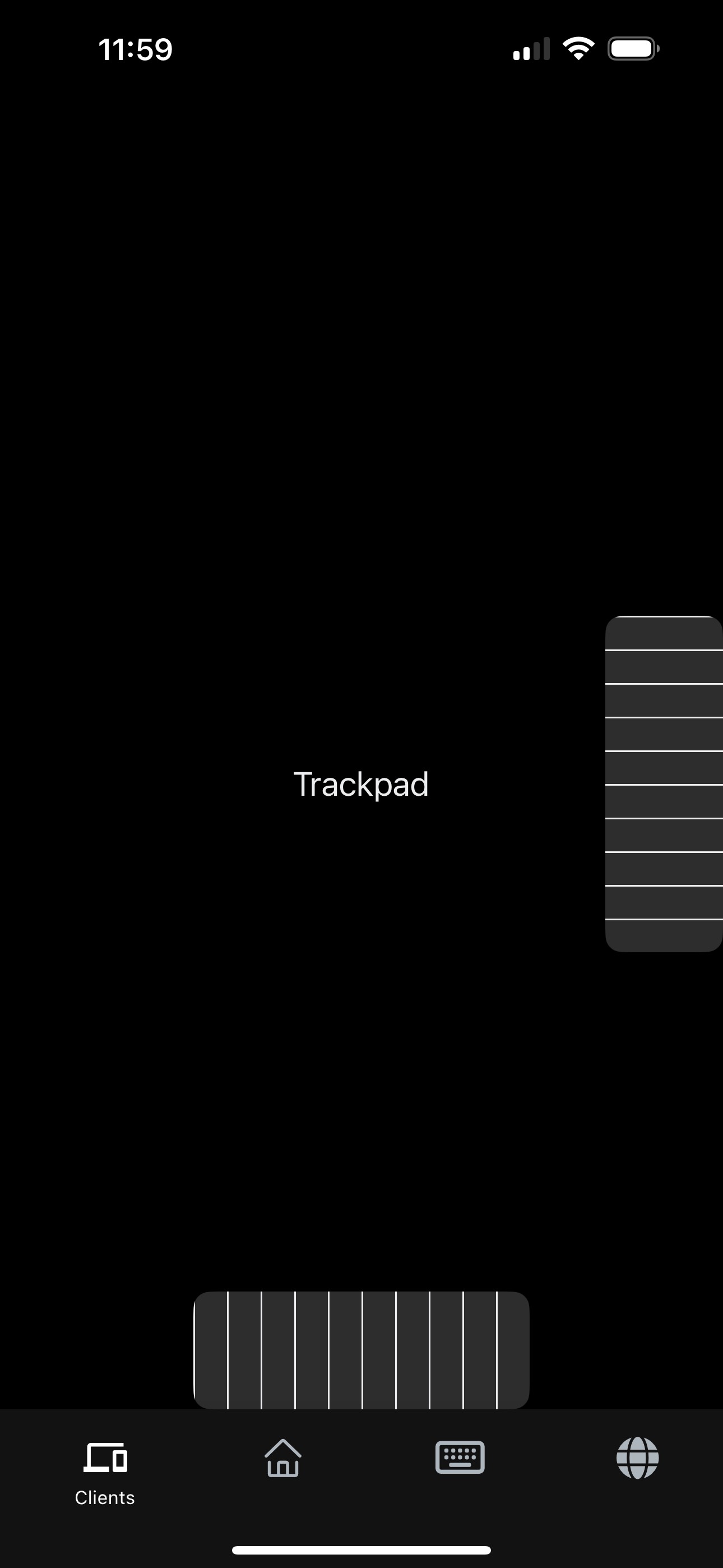 MouseCompanion App Interface
